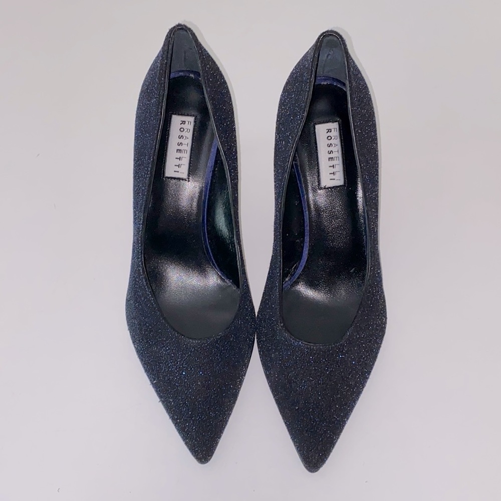 Fratelli Rossetti Dark Blue Heels